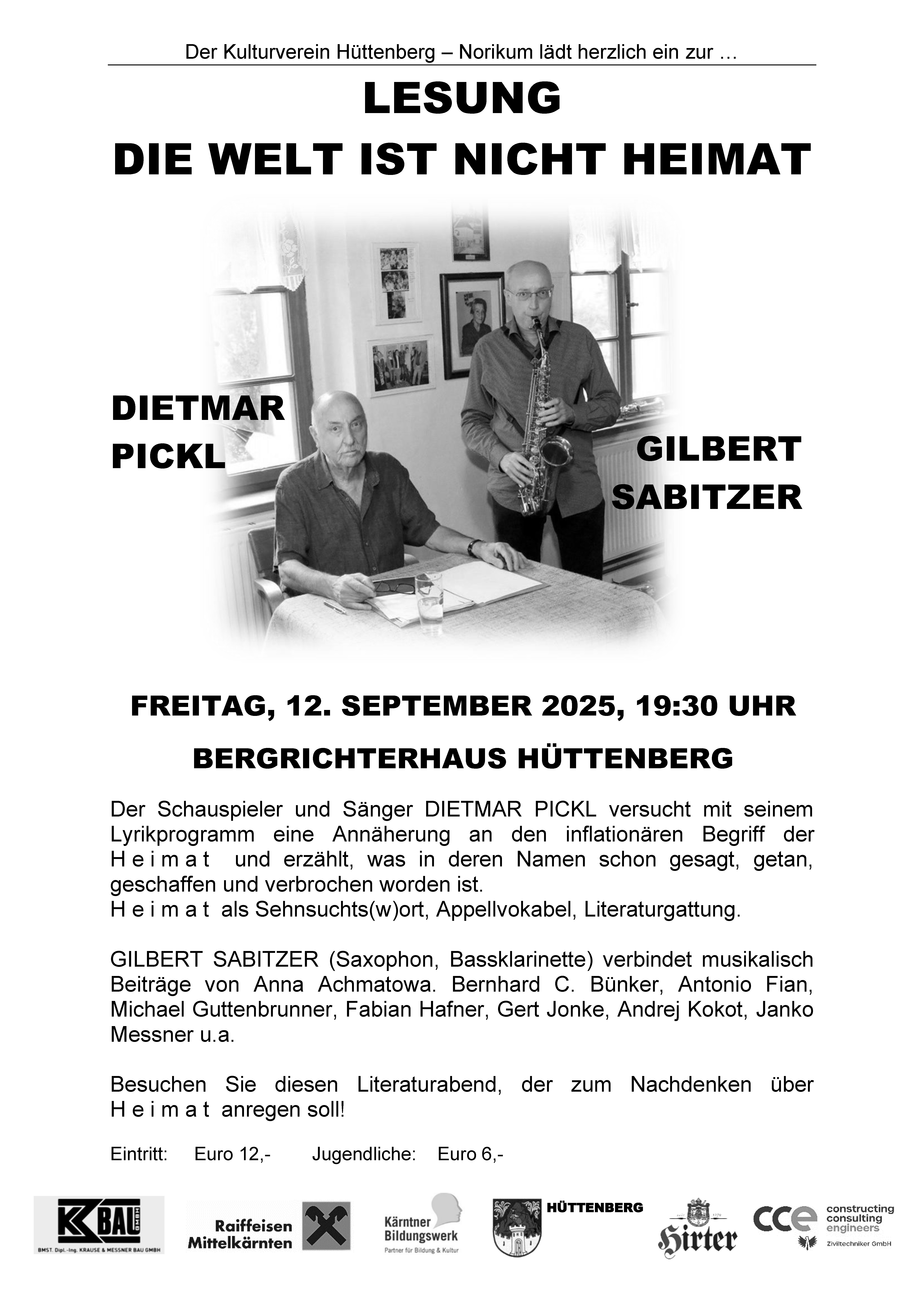 Einladung zur Lesung